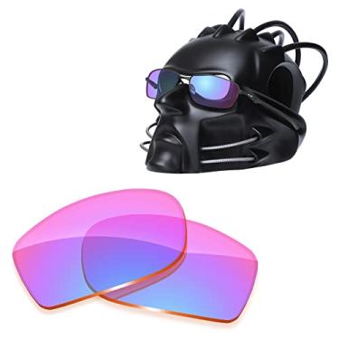 Imagem de ToughAsNails Lentes de substituição para óculos de sol Oakley Splinter – HyperVision Plus Rose Flash – Polarizadas