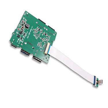 Imagem de Placa mãe de base de carregamento para console Nintendo Switch, conector de soquete de porta HDMI, substituição da placa-mãe