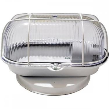 Imagem de Luminaria Tartaruga Chapa Elite Branca Com Acrilico 1266 - ELITE ENERG