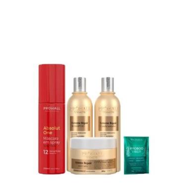 Imagem de Prohall Kit Extreme Repair e Finalizador Absolut One 200ml