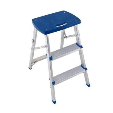 Imagem de Escada Banqueta Mor, Alumínio, 3 Degraus