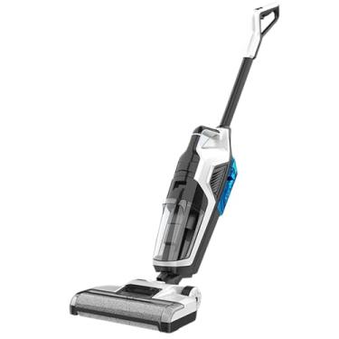 Imagem de Esfregão inteligente de piso 3 em 1, display LED, indicador de nível de potência, limpeza de bordas, sistema de autolimpeza, 40 minutos de tempo de execução, adequado para pisos duros e carpetes