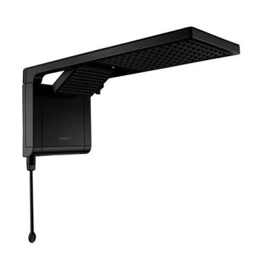 Imagem de Chuveiro Lorenzetti Acqua Duo Ultra Matte Black 220v 6800w