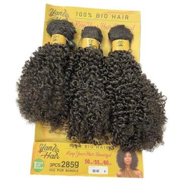 Imagem de Cabelo Govoi Bundles Bio Fibra Premiun Cacheado Curto - GM Hair, [4]