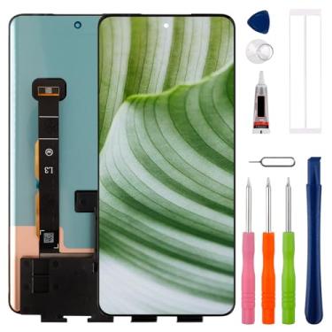 Imagem de SWARK Novo conjunto de digitalizador de tela sensível ao toque LCD Moto Edge 40/Edge 40 Neo Touch Screen Digitalizador Substituição com kit de ferramentas de reparo atualizado