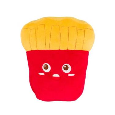 Imagem de Almofada Batata Frita Com Rosto 20cm Pelúcia - Fofy