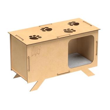 Imagem de Casinha Pet Cachorro Gato Caminha Colchão Luxo Estilo Tv - Ricapet, Ci