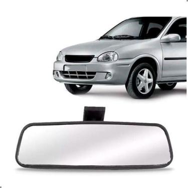 Imagem de Retrovisor interno corsa 1994 a 2012 celta 2001 a 2014 preto - SP ACES