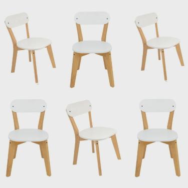 Imagem de Kit 6 Cadeiras Antonella Gamma Móveis