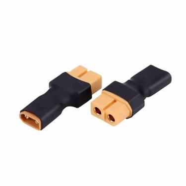 Imagem de Resistente e de 5pcs XT30 para XT60 RC Drone Conector Adaptador Battery Plug, Plástico e Material de Metal para Controle Eletrônico de Velocidade, Placa de (XT30 Adaptador
