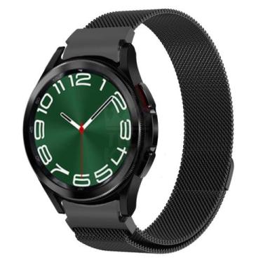 Imagem de Pulseira com Fecho Imã em Aço Inoxidável Para Watch6 47mm - Tech King,