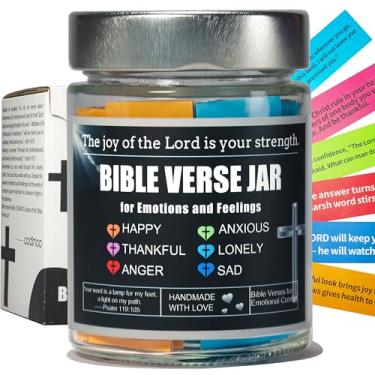 Imagem de Pote de versículo bíblico para mãe, presentes cristãos para mulheres, mães, presentes religiosos, recheios de cesta de Páscoa, presente de aniversário para mulheres, presentes de Páscoa para crianças