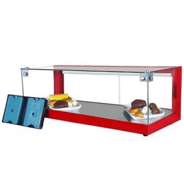 Imagem de B-VF92 - Vitrine fria Beta 92cm Vermelha com 20 Gelo-X - Bivolt - Omeg