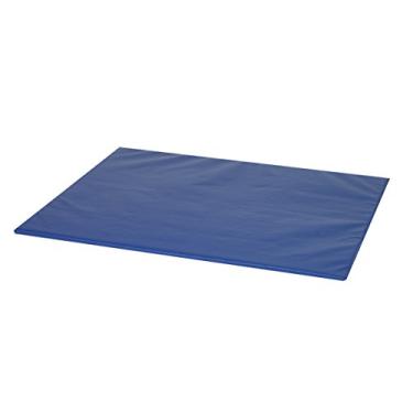 Imagem de Children's Factory Tapete primário, CF362-120, azul, playground infantil, tapete de atividades de berçário, tapete de espuma macia para sala de jogos ou sala de aula, 152 x 152 x 2,5 cm