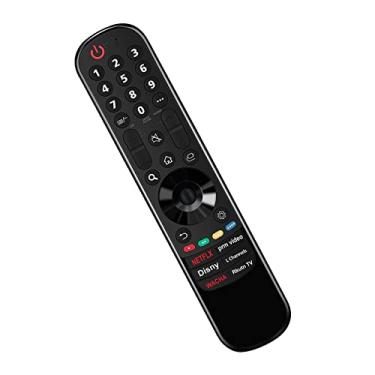 Imagem de MR22GA/MR22GN Infravermelho substituído - Controle remoto de TV - ALLIMITY adequado para controle remoto LG LED UHD Smart TV 50UQ7070ZUE 65QNED85AQA 43UQ7590PUK 55UQ7570PUJ 70UN7070PUA 86NANO75UQA