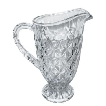 Imagem de Jarra de Suco de Vidro Transparente 1,2l(Transparente)