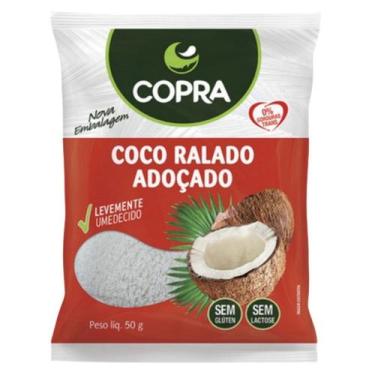 Imagem de Coco Ralado Fino Úmido Adoçado  50gr - Copra