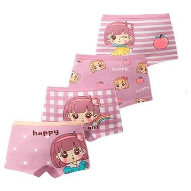 Imagem de Calcinhas de Algodão para Meninas - Multipack com Personagens de Desen