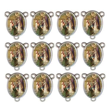 Imagem de 10 Entremeio Nossa senhora dos Remedios Oval Montagem Terços