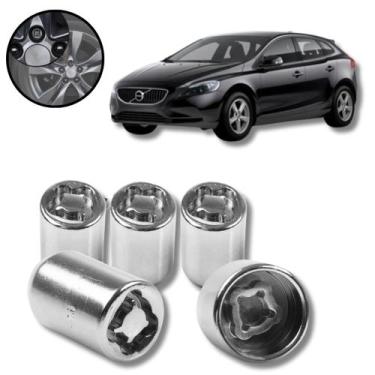 Imagem de Kit 6CRA Parafuso Porca Antifurto Roda Volvo V40 Todos - Rodafuso