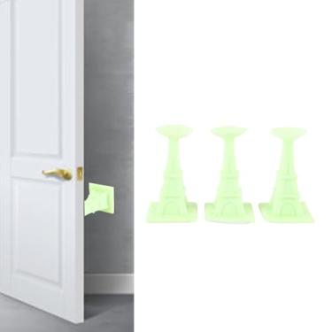 Imagem de Cffuvros 3Pcs Lavar Máquina Porta Prop, Inodoro, Scratch Imune, Redução de Ruído, Fade Imune Silicone Front Load Washer Door Prop for Bathroom Quarto (Green)