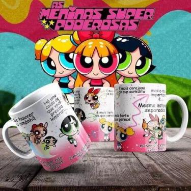 Imagem de CANECA PERSONALIZADA MENINAS SUPER PODEROSAS XICARA CERAMICA PORCELANA