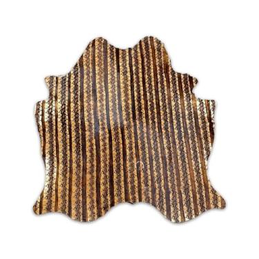 Imagem de Tapete de Couro em Formato de Boi Animal Print - Serigrafado | 51098