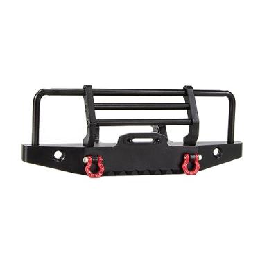Imagem de XHSESA CNC Aluminum Alloy Anti-Collision Front Rear Bumper for Traxxas 1/18 TRX4M RC Crawler (Front Bumper)