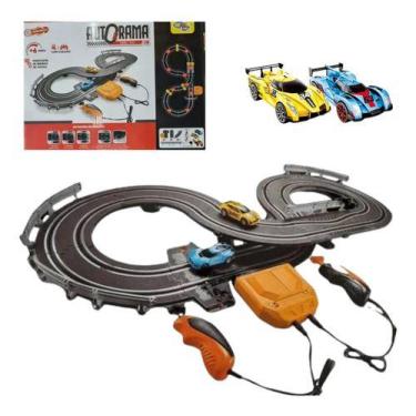 Imagem de Pista De Autorama Com 2 Carrinhos E 2 Controles 214cm - Str Store