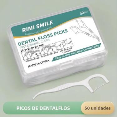 Imagem de Conjunto De Fio Dental Portátil E Palitos De Dente 50 150 300 600 1000