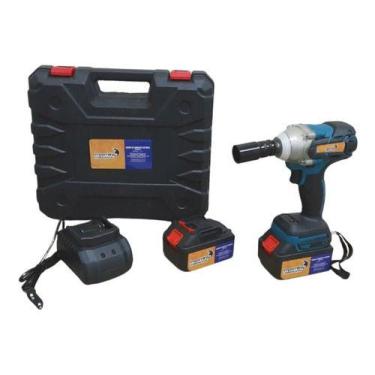 Imagem de Chave De Impacto 18v Carregador 2 Baterias Lítio Com Maleta - Importwa