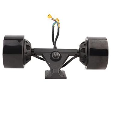 Imagem de Quatro Rodas Skate Hub Motor Kit DC Brushless Double Drive 90mm Tire Destacável Tampa Poderosa 450W Motor para DIY elétrica skate liga de alumínio 3111g