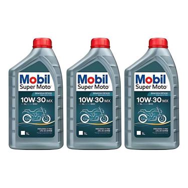 Imagem de Óleos Mobil Semi-sintético 10w30 3L Pop Pcx Titan Fan Sahara