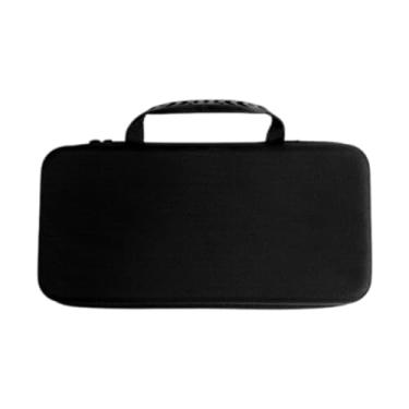 Imagem de predolo Estojo rígido para teclado, organizador portátil, à prova de poeira, resistente, com alça, bolsa de armazenamento, estojo de viagem para teclado gamer, 68 Chaves