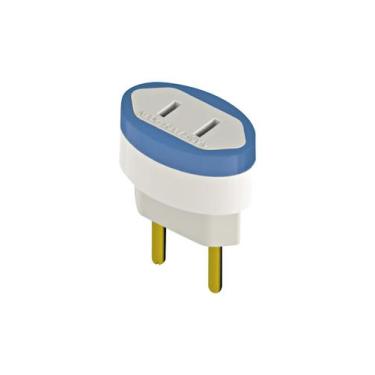 Imagem de Pino Adaptador Daneva Chato/ Redondo Blister Com 01 Ref.1550