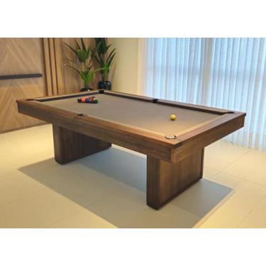 Imagem de Mesa de Sinuca - 2,52x1,40 - Nelson Bilhares, Grafite