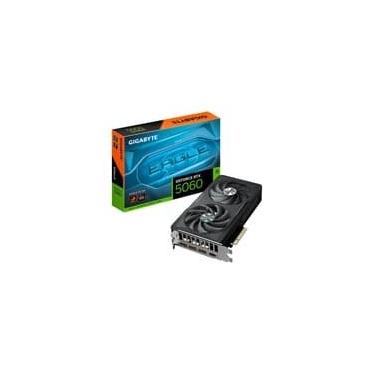 Imagem de Placa de Vídeo Gigabyte RTX 5060 EAGLE OC 8G NVIDIA GeForce, 8GB GDDR7, 128bits, DLSS, Ray Tracing - GV-N5060EAGLE OC-8GD