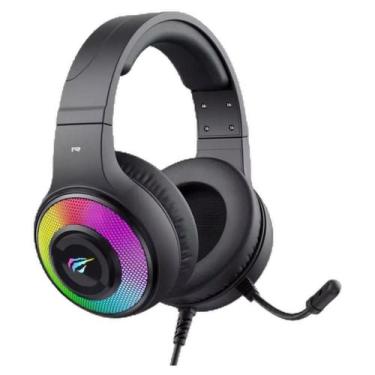 Imagem de Headset Gamer Havit H2042d 3.5mm/Usb Luz Rgb Preto
