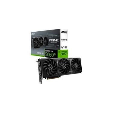 Imagem de Placa de Vídeo Asus PRIME RTX 5060 TI O8G NVIDIA GeForce, 8GB, GDDR7, 2647MHz, 128bits, Triple Fan, DLSS 4, Ray Tracing - 90YV0MP0-M0NA00