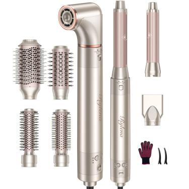 Imagem de Escova para secador de cabelo Rylena Deluxe 8 em 1 Air Styler Pro 2025