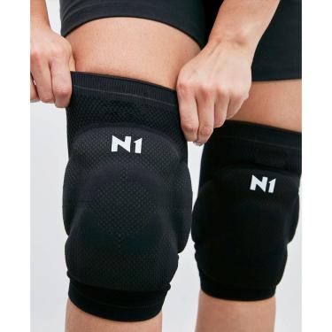 Imagem de Joelheira vôlei N1 SPRY Preto Tam (GG).