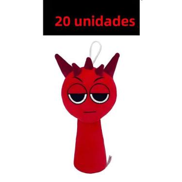 Imagem de 20PCS Sprunki Incredibox Brinquedos De Pelúcia Bonecos De Pelúcia Jogo