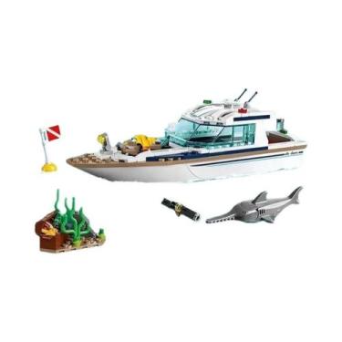 Imagem de Conjunto De Brinquedos De Blocos De Construção Modelo De Navio Piratas