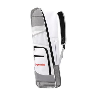 Imagem de oshhni Mochila de mergulho com snorkel, bolsa para equipamentos e nadadeiras, organizadora de ombro para atividades aquáticas, Branco