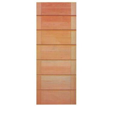 Imagem de Porta de Entrada Maciça BBB-R - Madeira, 2,10 m (altura) x 0,92 m (lar