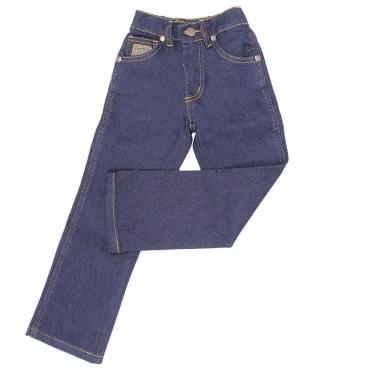 Imagem de Calça Infantil Masculina Fit Azul Escuro Dock`s 37917
