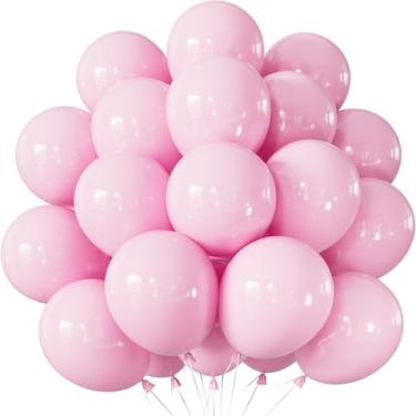Imagem de Light Pink Balloons 12 Inch – 24pcs Pastel Pink Latex Balloons for Baby Shower, Gender Reveal, Girls Birthday, Bridal Shower, DIY Party Decor, Perfect for Small Gatherings
