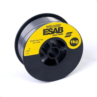 Imagem de Arame Para Solda Mig Uso Sem Gás 0,8mm 1kg - Esab Gas Free