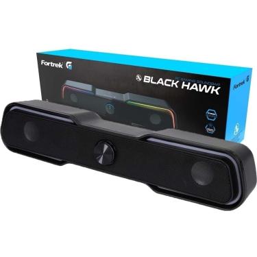 Imagem de Soundbar Gamer 6W Black Hawk Led P2 73400 Fortrek