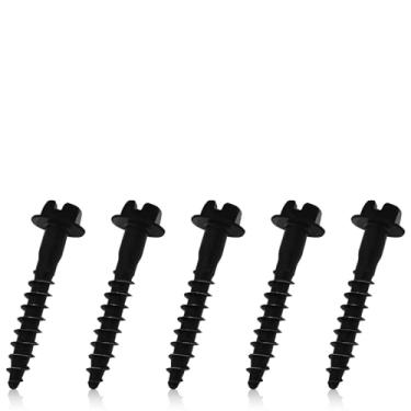 Imagem de QKYS 5 peças de parafusos para caixa de ar, kit de parafusos de caixa de filtro de ar universal, acessórios automotivos, acessórios automotivos, parafusos estilo GM para Chrysler, Chevrolet, Dodge